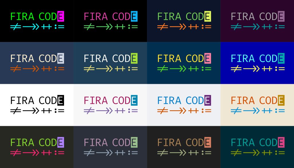 fira font
